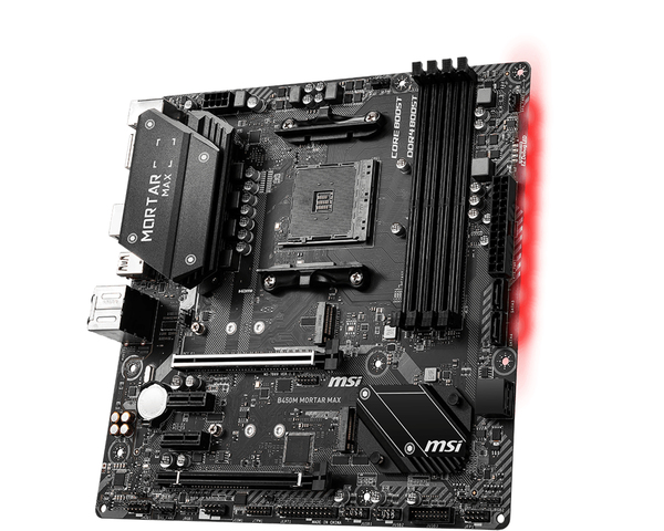 MSI B450M Mortar Max mATX - motherboard - Multitronic